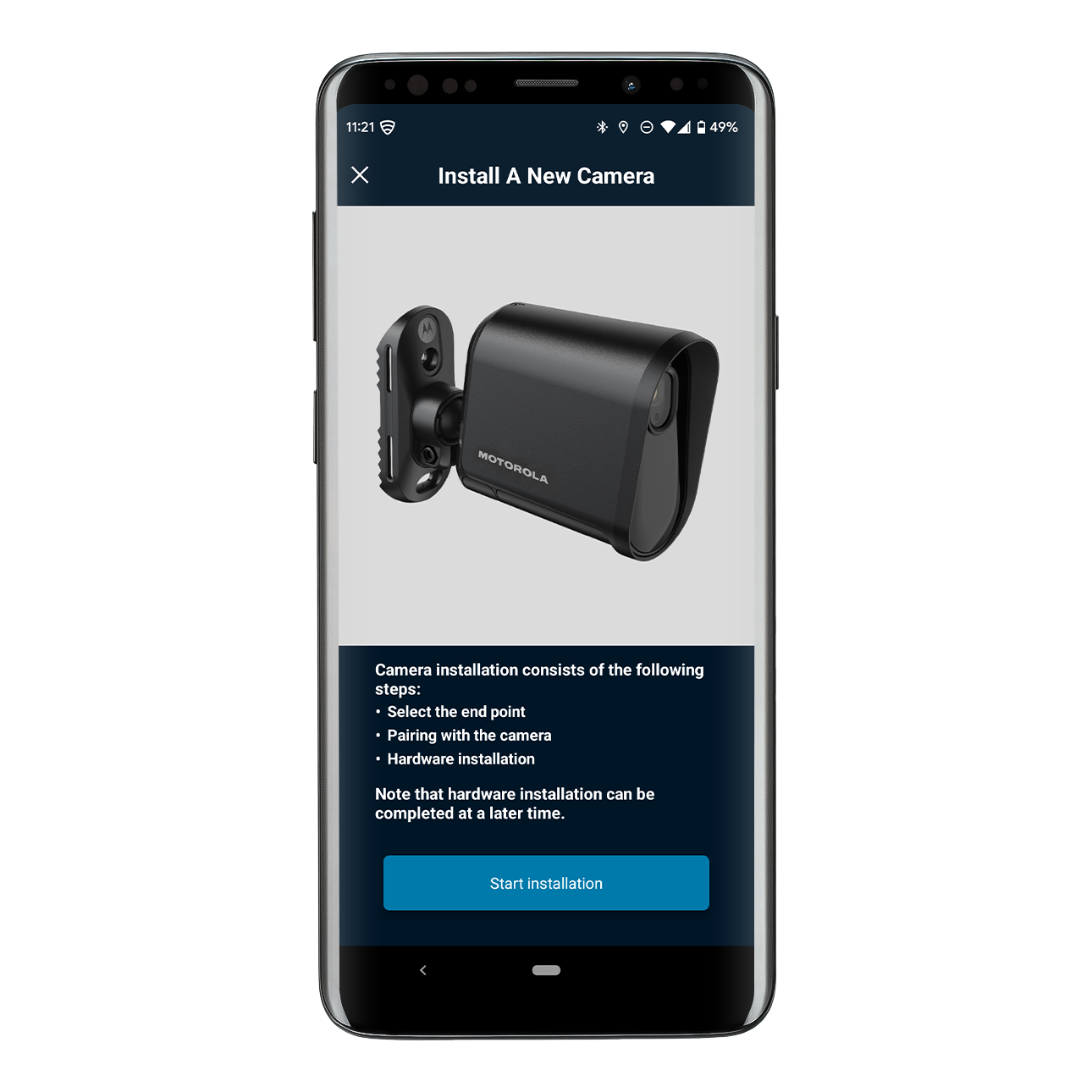Vigilant mobile companion L6Q installation